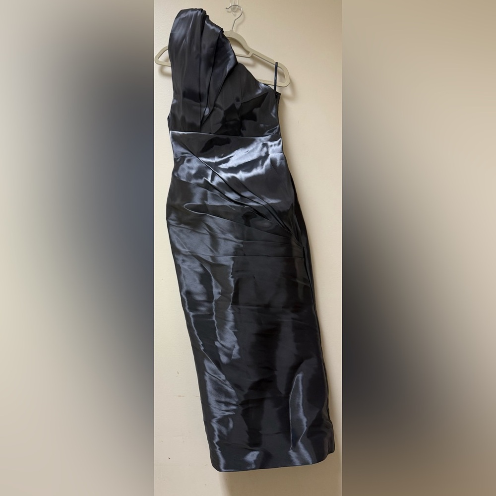 NwT: 💥 Anaya one Shoulder Daria 3D pleated petal  Maxi  Dress🔥